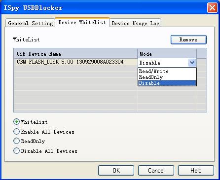 Screenshot for ISpy USBBlocker 2.5